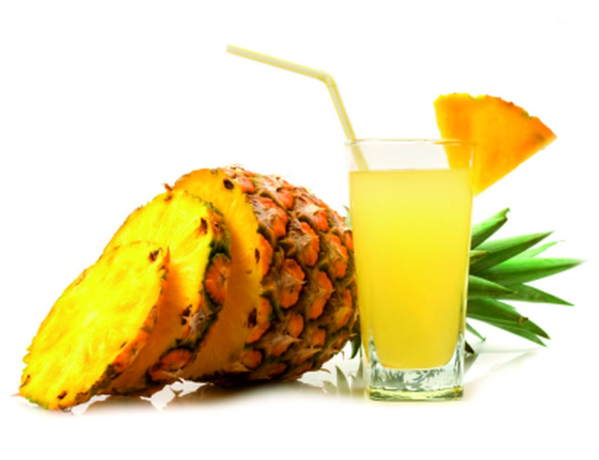 Juice pineapple fresh