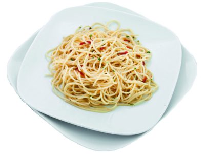 Спагетти “Альё-олио-пеперончино”